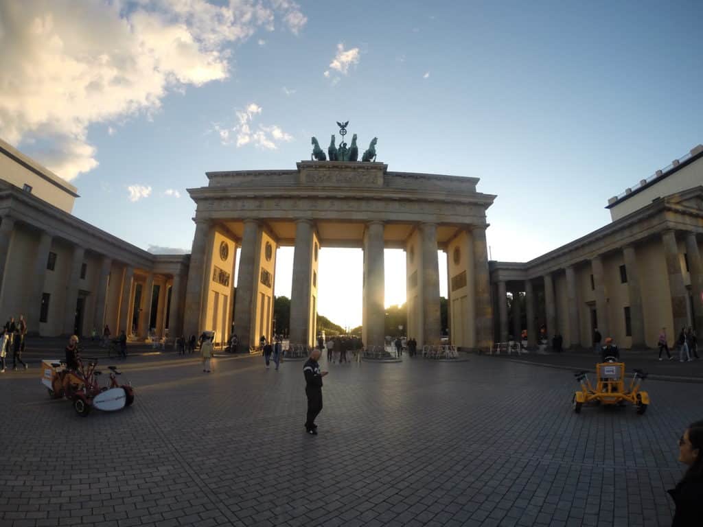 Brandenburger Tor in Berlin in Germany